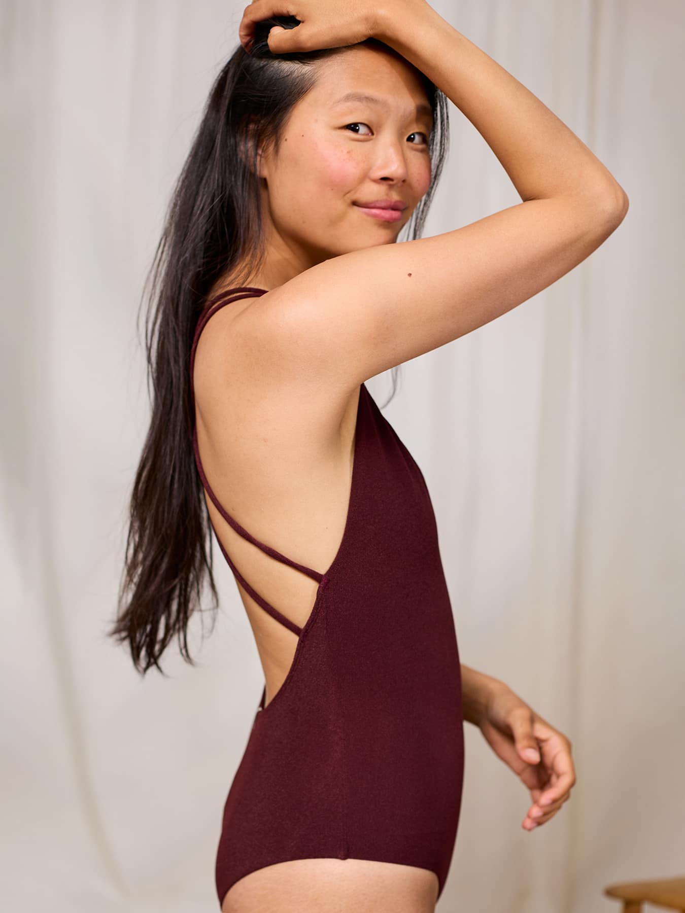 Badeanzug Lavezzi Twothirds Grape 01