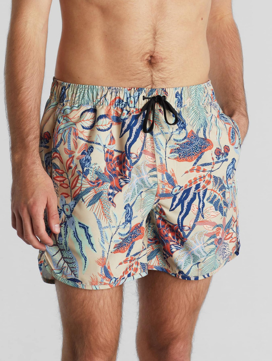 Badehose Vintage Jungle Dedicated Multi Color 1