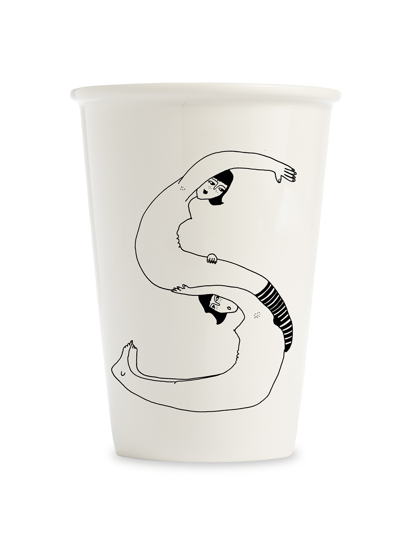 Becher Gross Cup XL Buchstabe S Helenb 01