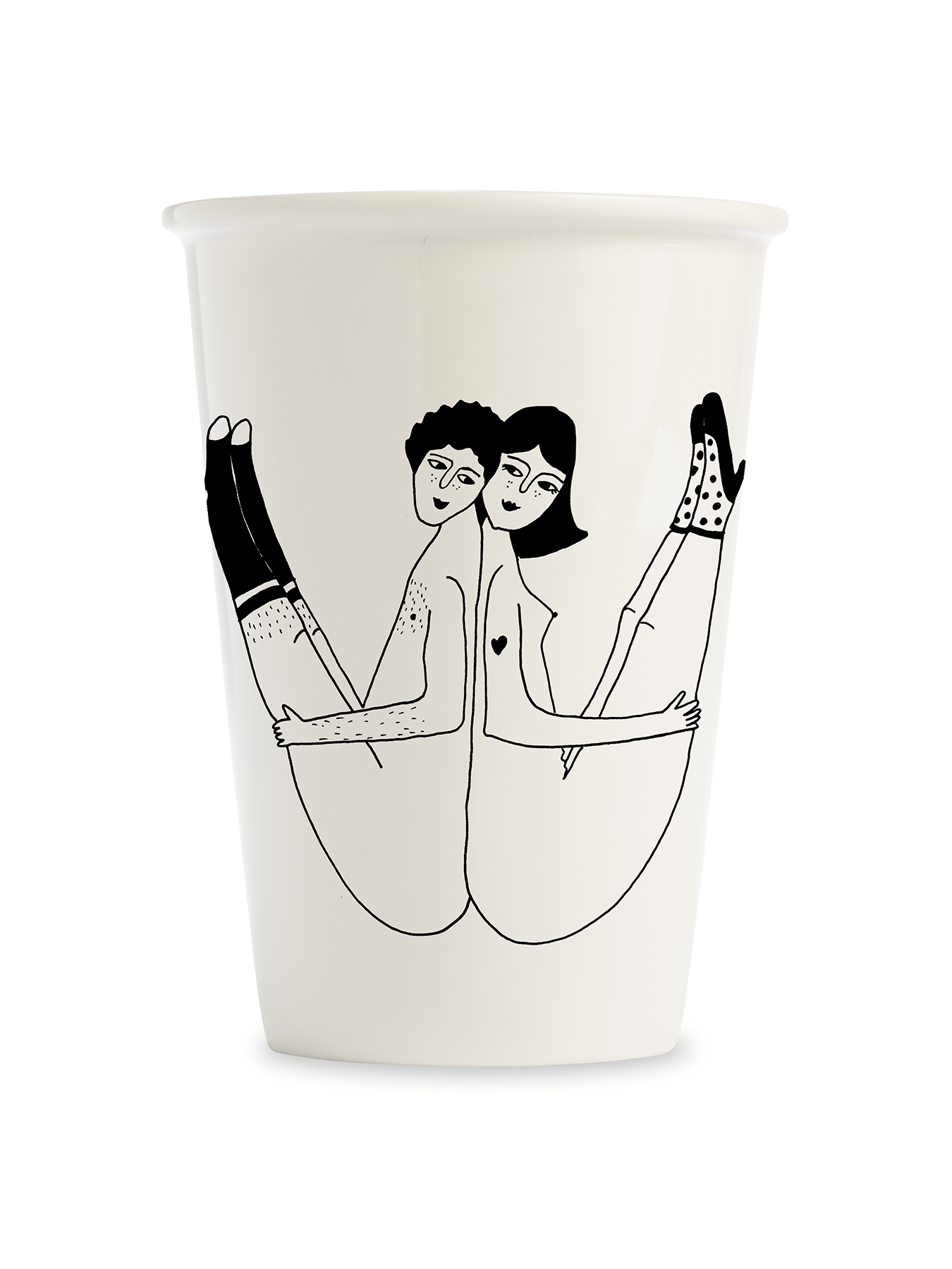Becher Gross Cup XL Buchstabe W Helenb 01