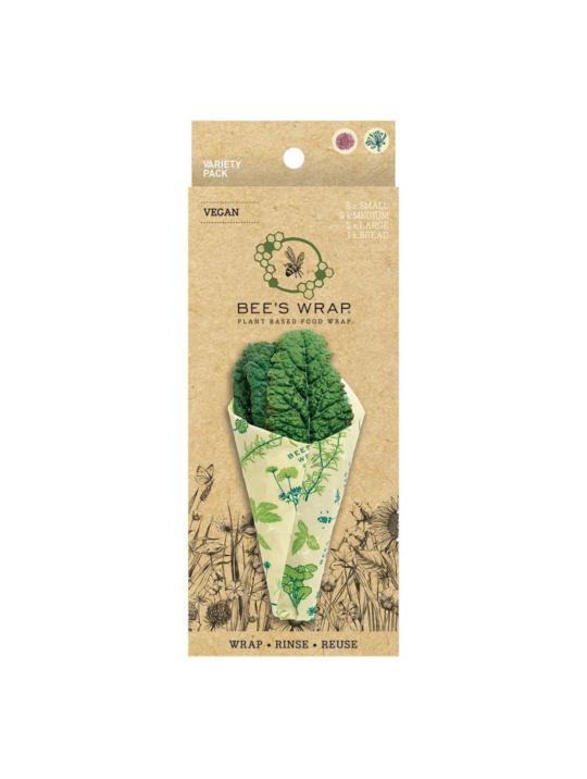 Bee’s Wrap Variety Pack Vegan 1