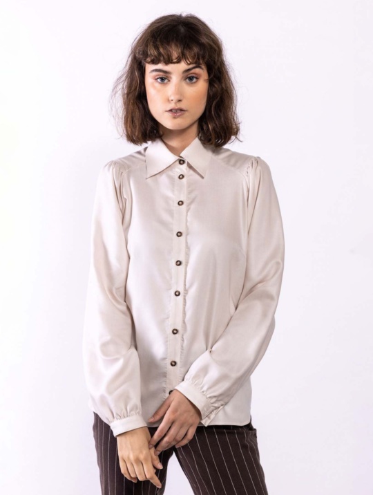 Bluse Blouse Tencel Elements Of Freedom White 1