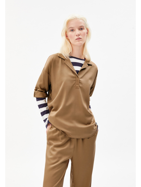 Bluse Calinaa Armedangels Smoky Almond 1