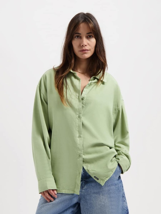 Bluse Sadie Shirt Kuyichi Sage Green 1
