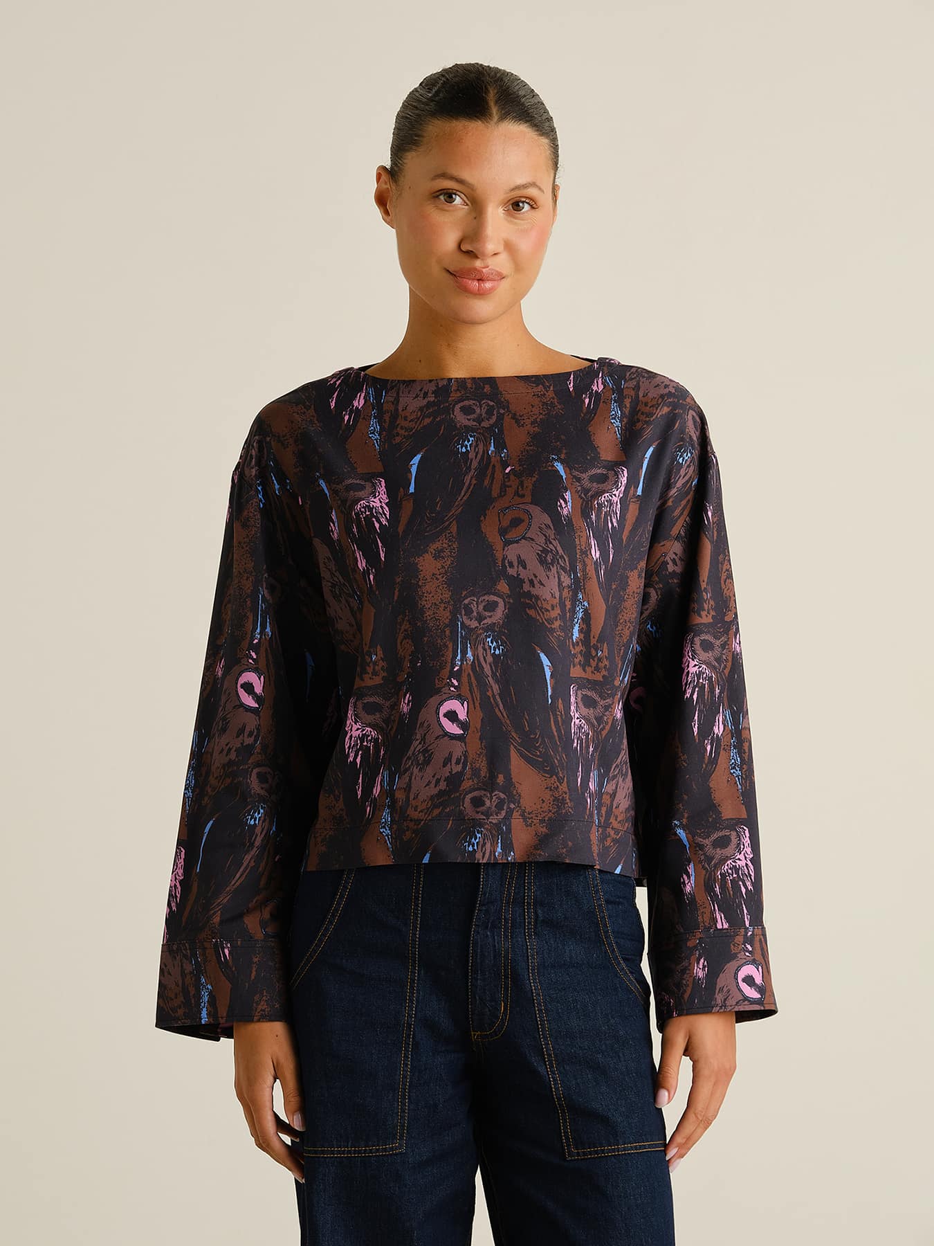 Bluse Udda Owls Dedidicated Multicolor 1