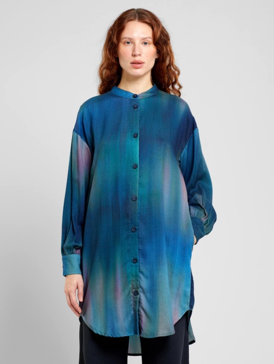 Blusen Bluse Ljunga Abstract Light Dedicated Multi Color 1