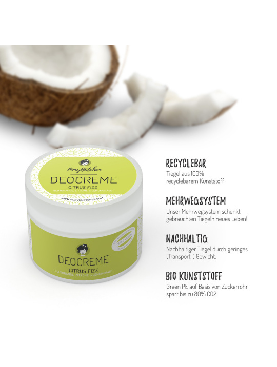 Deocreme Citrus Fizz Ponyhuetchen 1