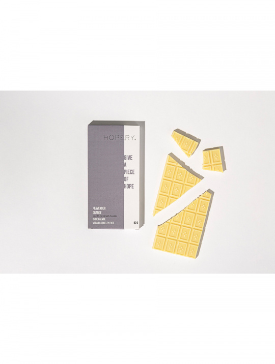 Duschen & Baden Badeschokolade Lavendel And Orange 80gr Hopery 1
