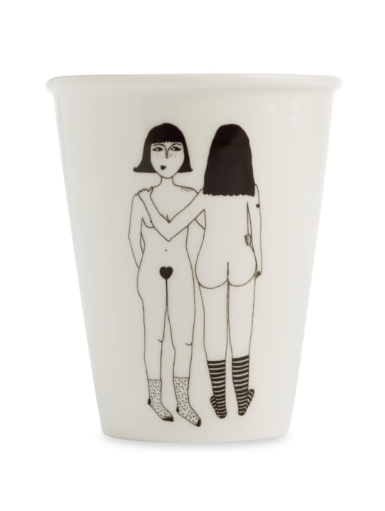 Geschirr Becher 4 Boobies Helen B 1