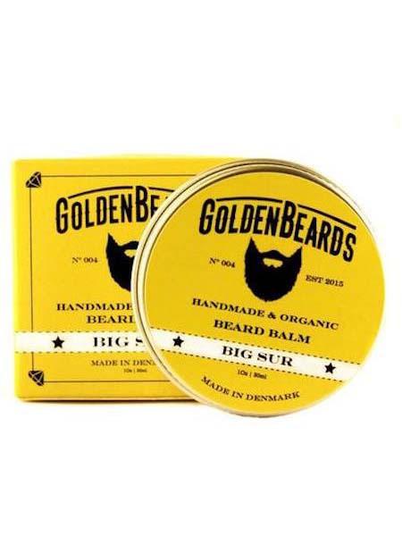 Golden Beards Balsam Bart Organic Kopenhagen Big Sur