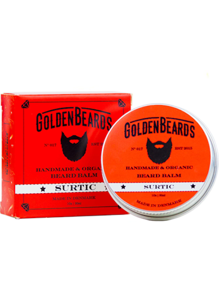 Golden Beards Balsam Bart Organic Kopenhagen Surtic