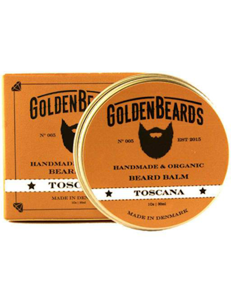 Golden Beards Balsam Bart Organic Kopenhagen Toscana