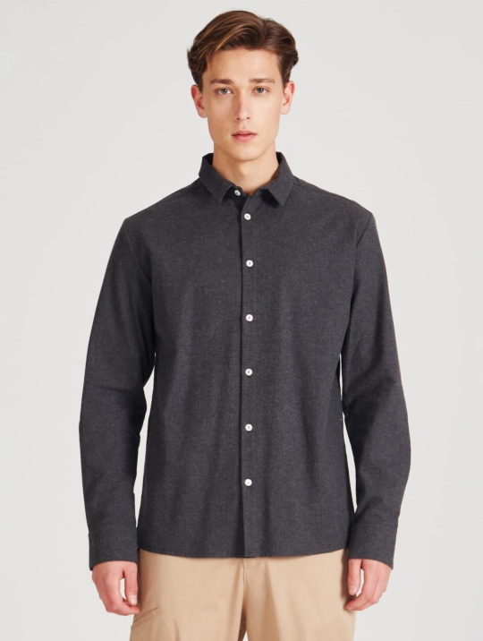 Hemd Kent Givn Dark Grey 1