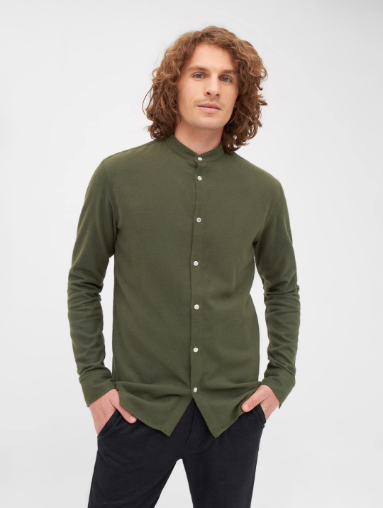 Hemden & Polos Hemd Wes Givn Moss Green 1