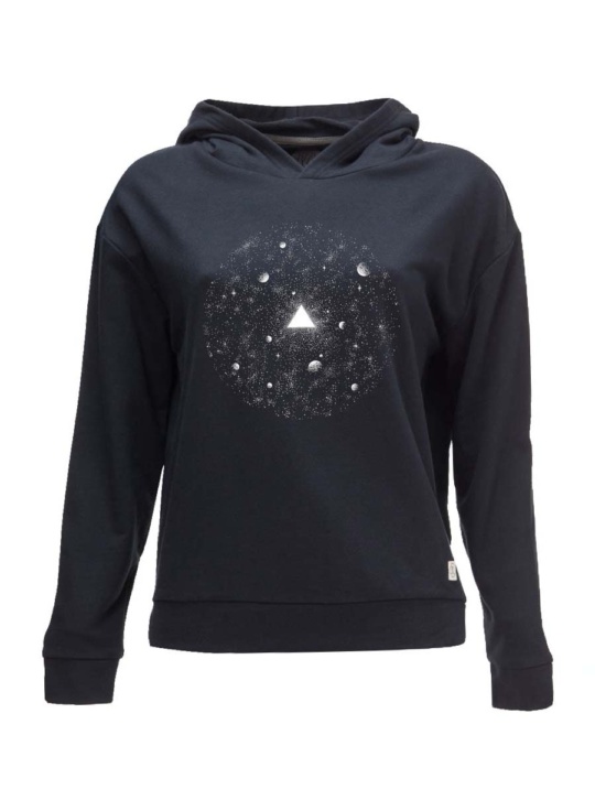 Hoodie Universe Zrcl Black 01