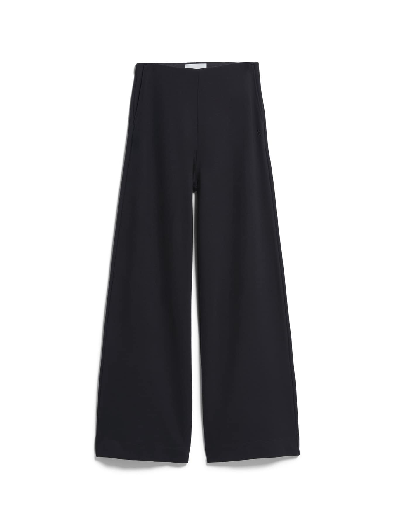 Hose Basic Jersey Wide Leg Armedangels Black 01