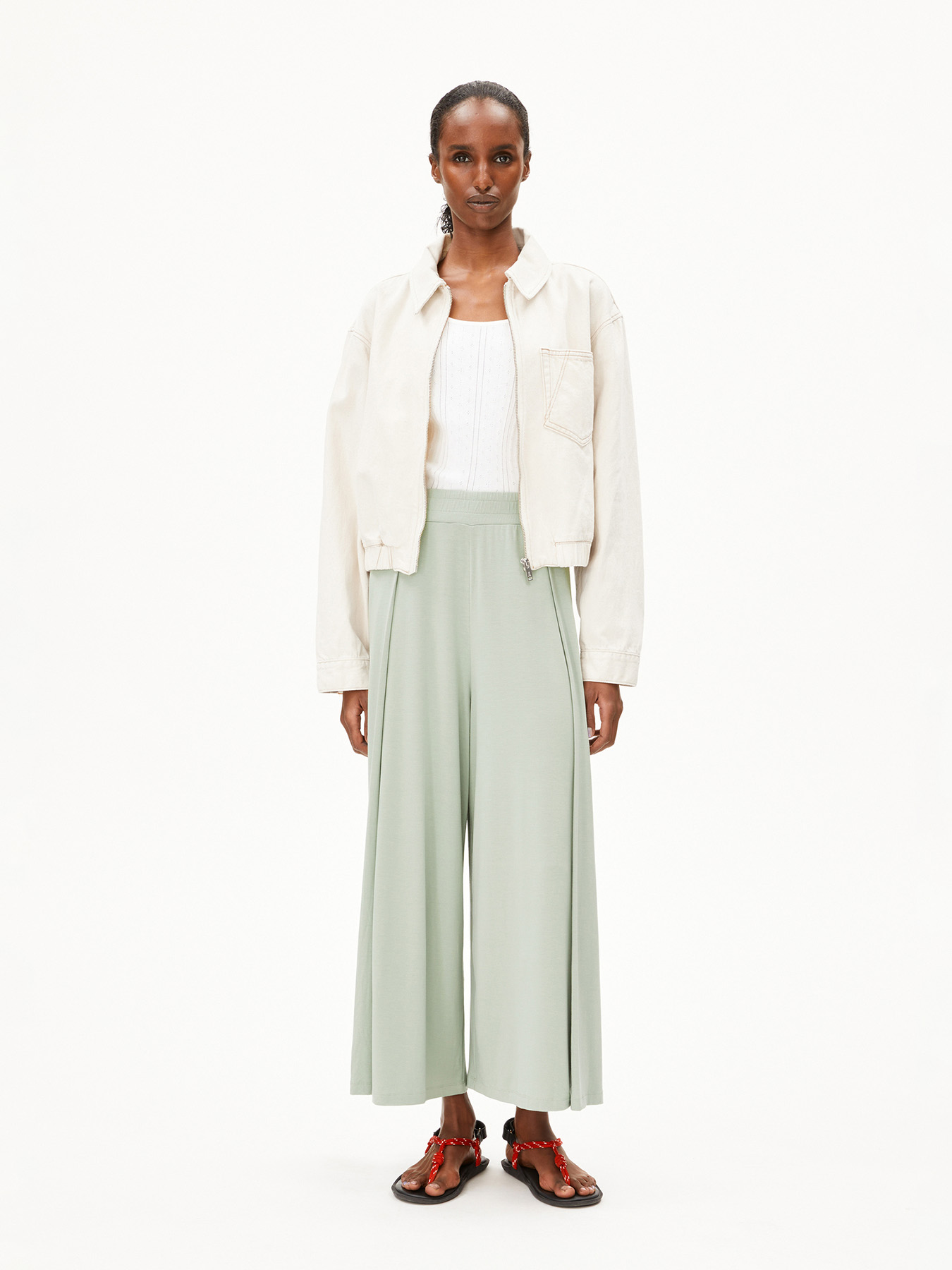Hose Kaaro Lini Armedangels Seagreen 01