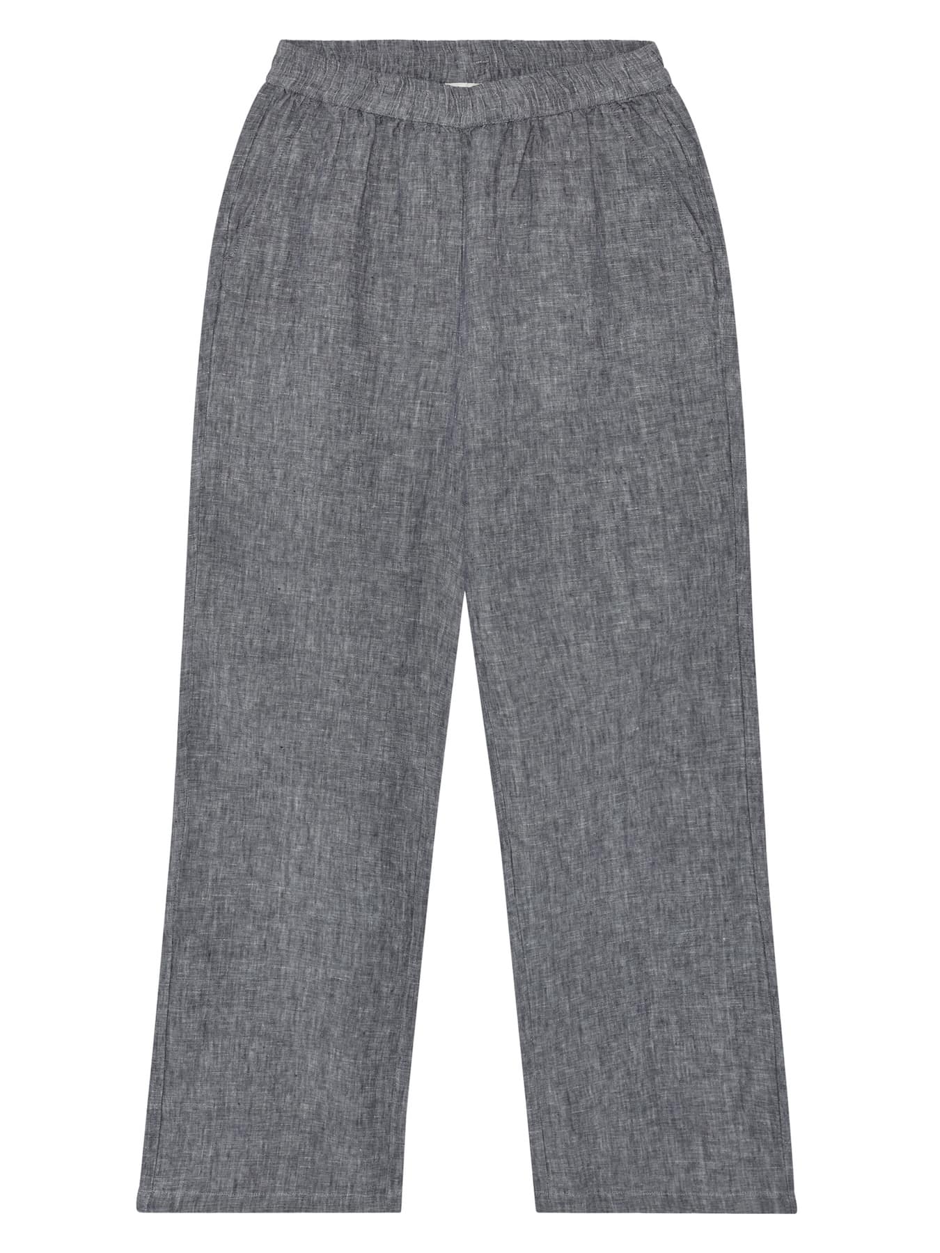 Hose Posey Wide Mid Rise Linen Knowledge Cotton Apparel Vintage Indigo 01
