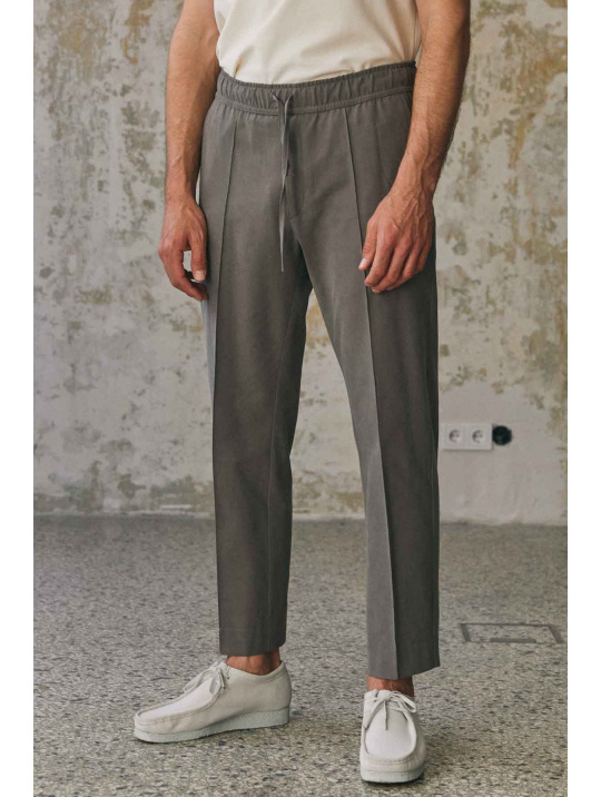 MAX Trousers (dusty Olive Tencel)