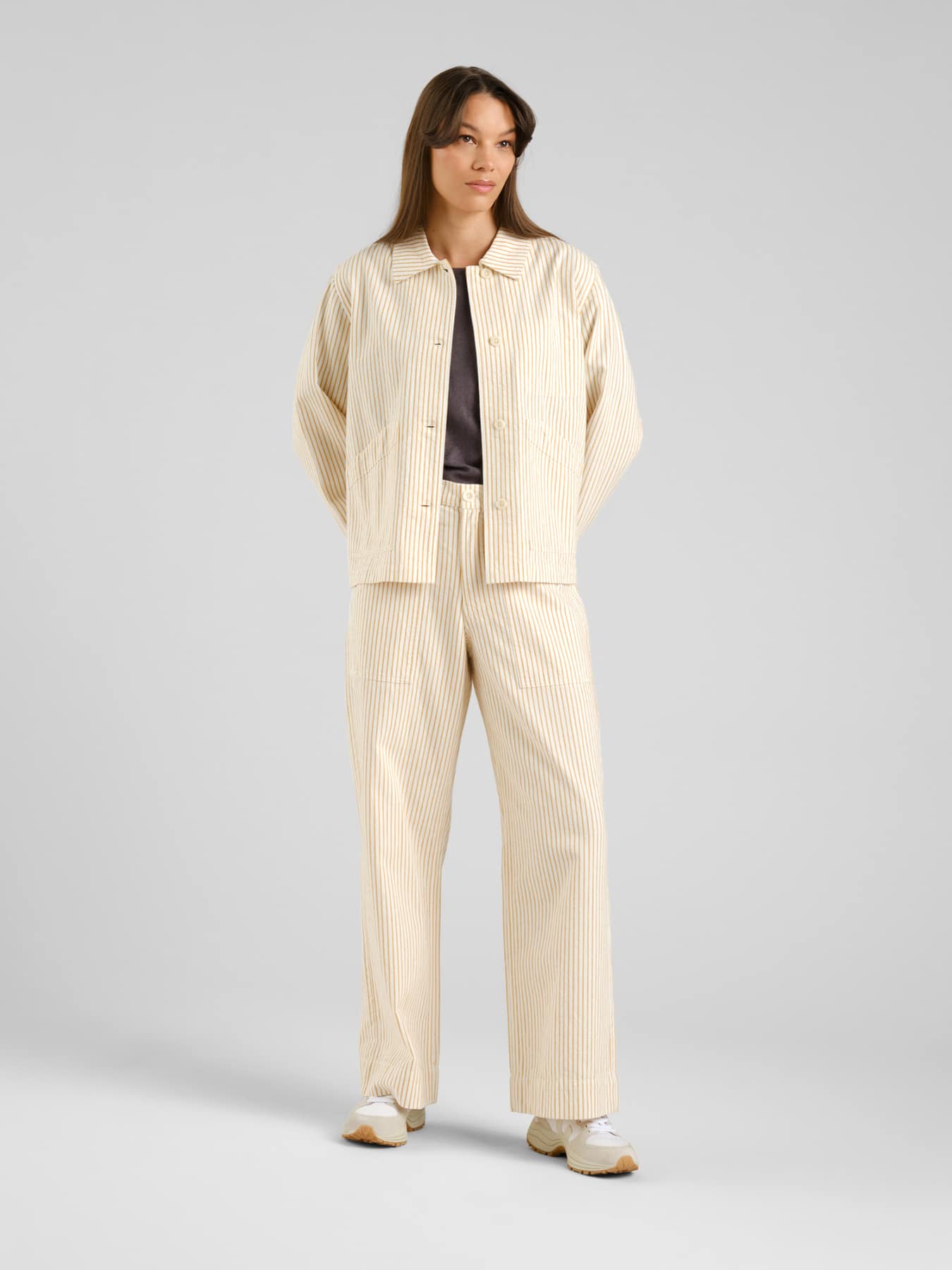 Hose Vara Workwear Dedicated Yellow 01