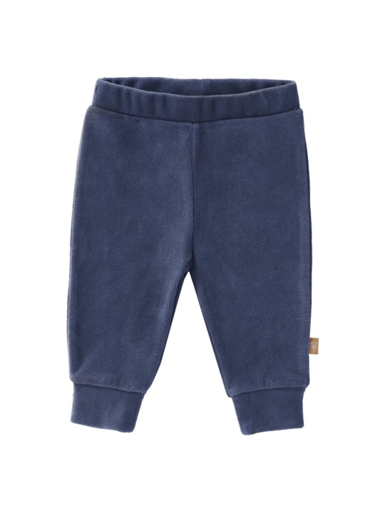 Hosen Babyhose Velour Fresk Indigo 1