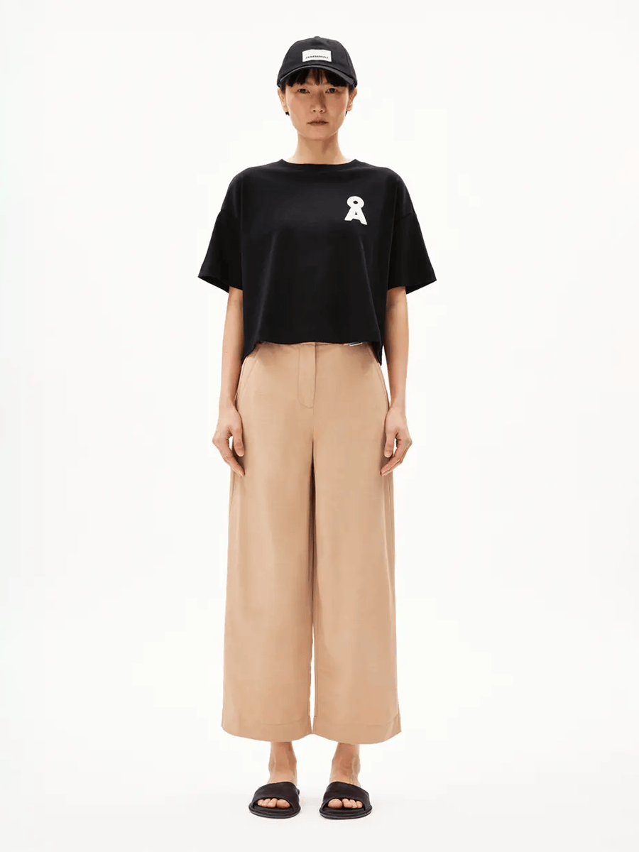 Hosen Hose Caarunus Lino Armedangels Beige Blond 5