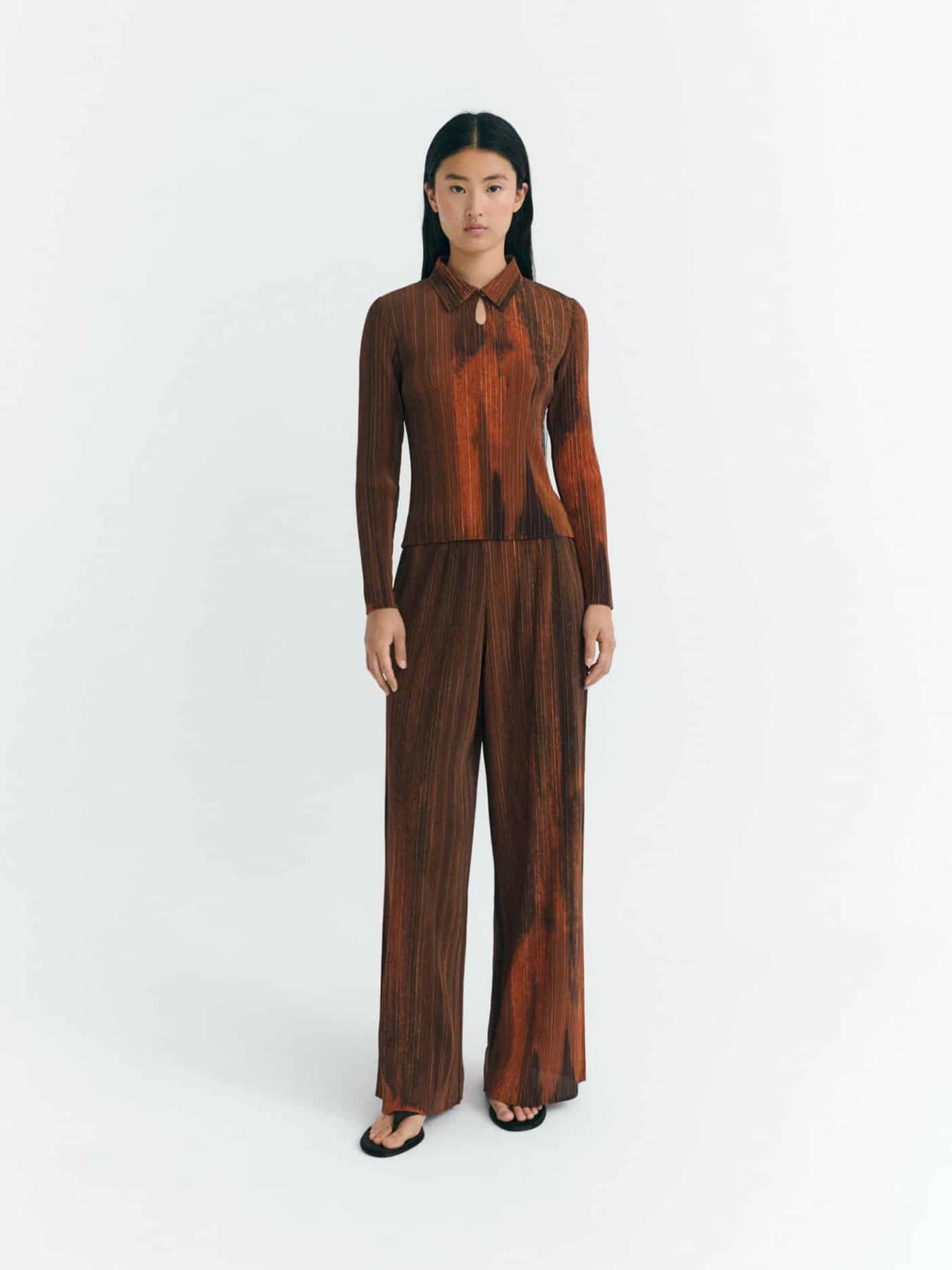 Hosen Hose Maro Thinking Mu Orange Ombre 1