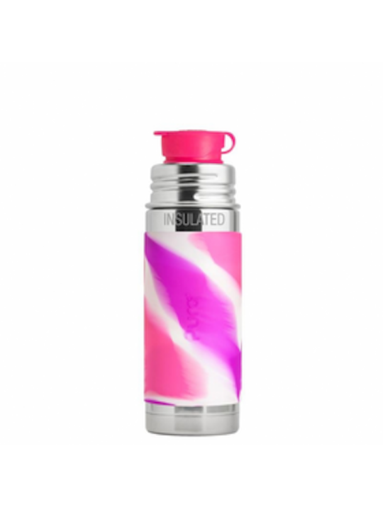 Isolierflasche Sport 260 Ml Pura Pink Swirl 1