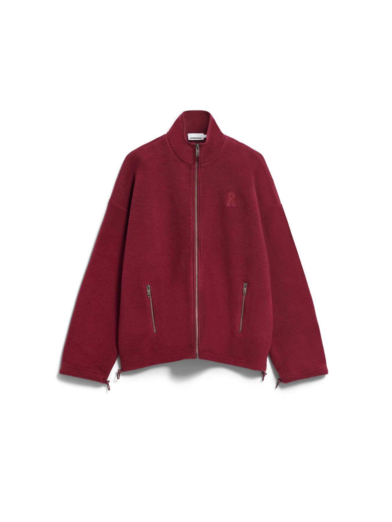 Jacke Cotton Fleece Armedangels Velvet Red 01