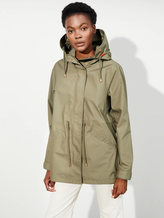 Jacke Regen Langerchen Lismore Short Olive 01