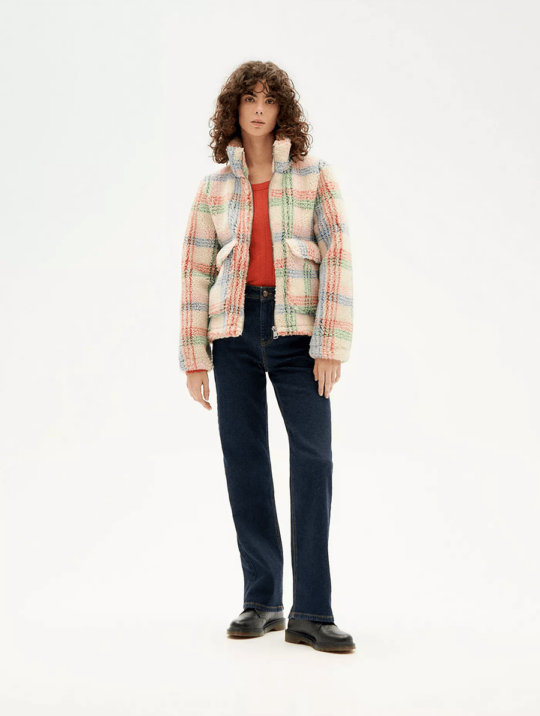 Jacken & Mäntel Jacke Sophie Trash Square Thinking Mu Multicolor 1