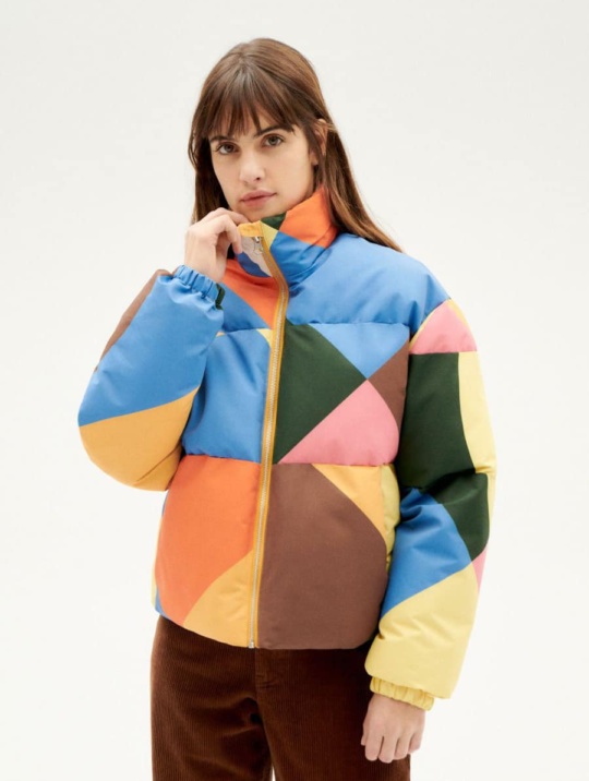 Jacken & Mäntel Jacke Tetris Gemma Thinking Mu Multicolor 1