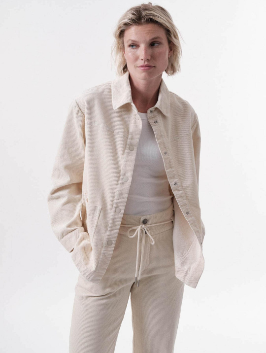 Jacken & Mäntel Kord Hemd Jacke Lanius Natural 1