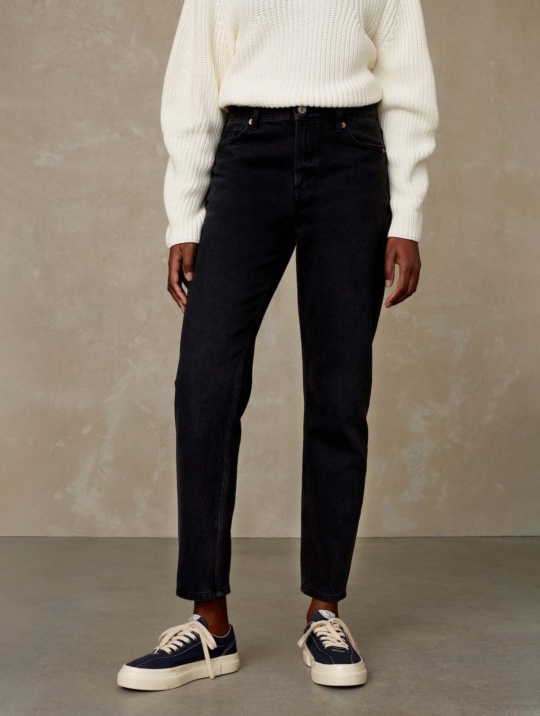 Jeans Caroline Koi Black Worn 1