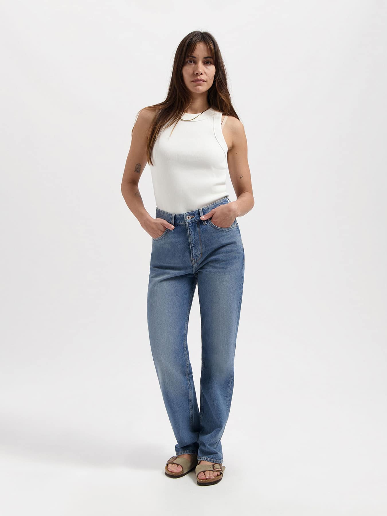 Jeans Jeans Rosa Straight Kuyichi Soul Blue 4