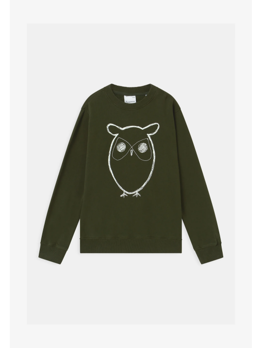 Kinderpullover Lotus Knowledge Cotton Apparel Olive 1