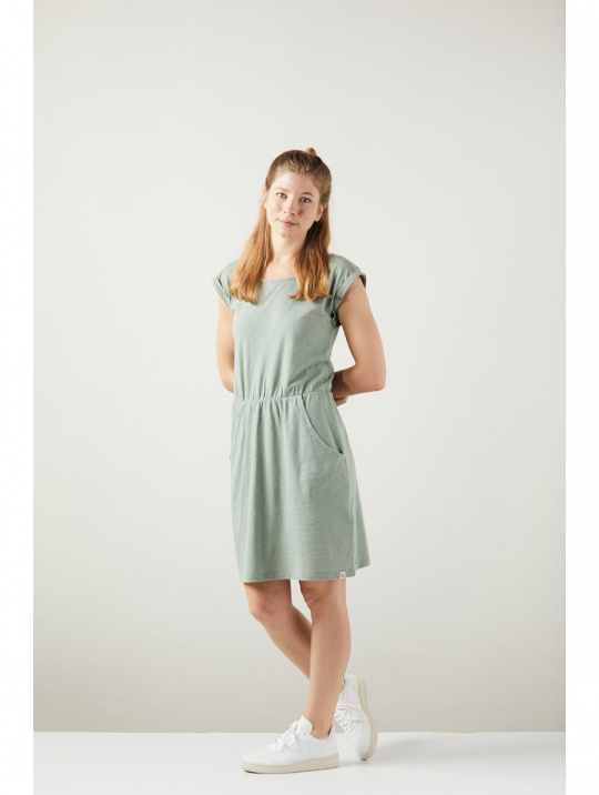 Kleid Basic Zrcl Light Green 1