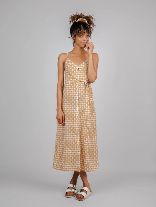 Kleid Eclipse Strap Brava Sand 01