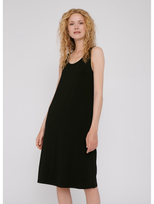 Kleid Lite Tencel Organic Basics Black 1