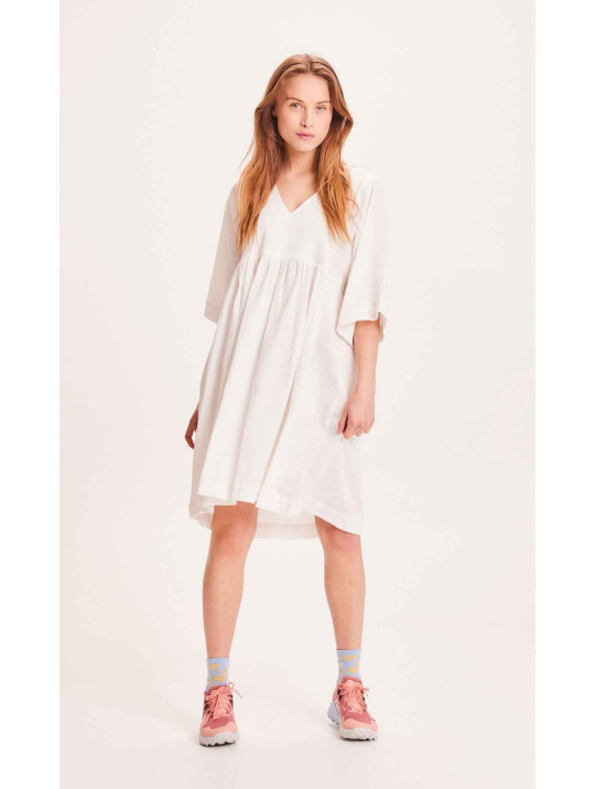 Kleid Orchid Linen Wrap Knowledge Cotton Apparel Snow White 4