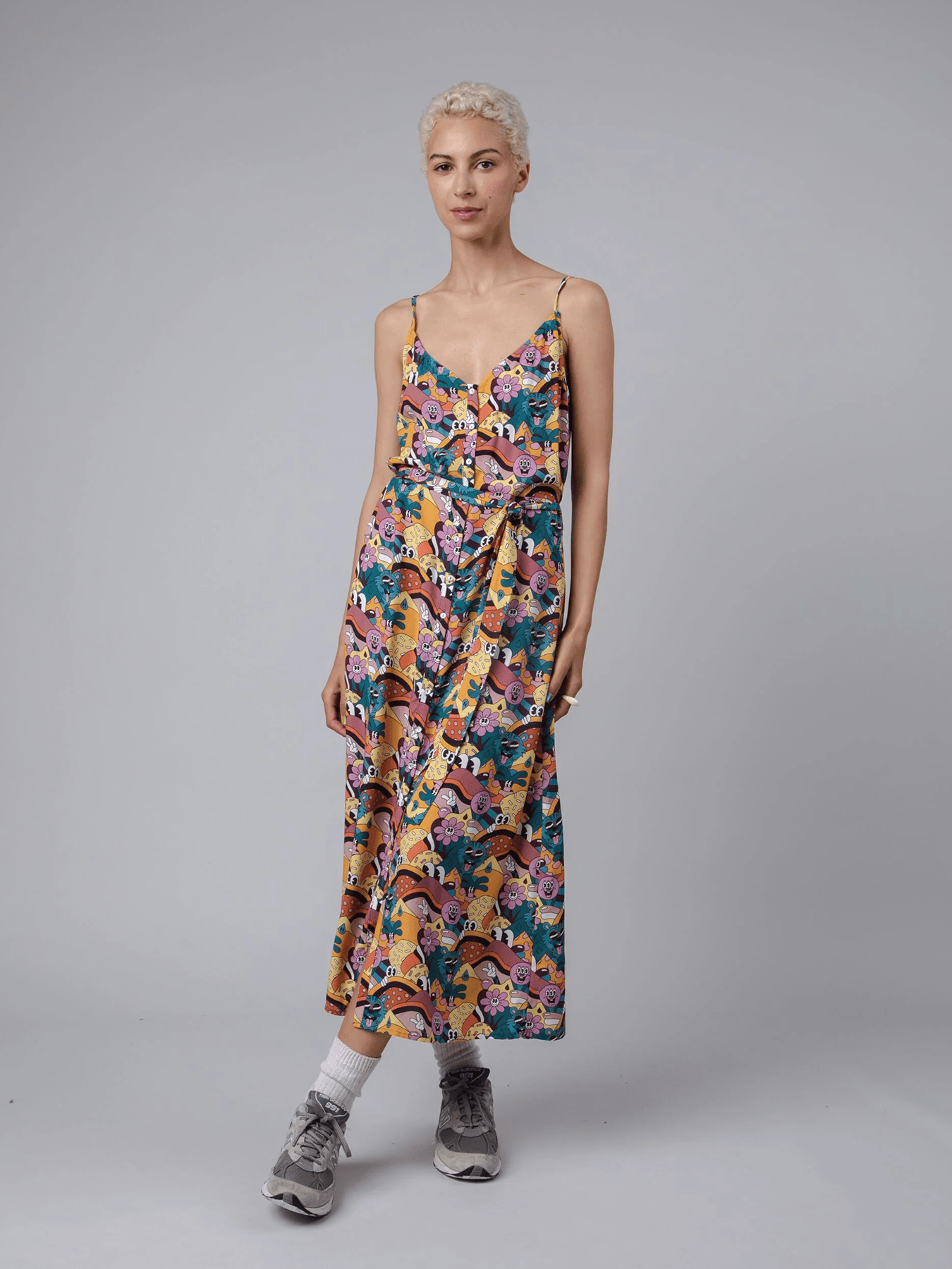 Kleid Yeye Weller Long Dress Brava Fabrics Yellow 01