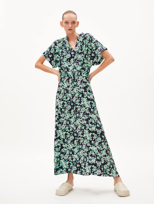 Kleider & Röcke Kleid Swaantje Ditsy Floral Armedangels 1