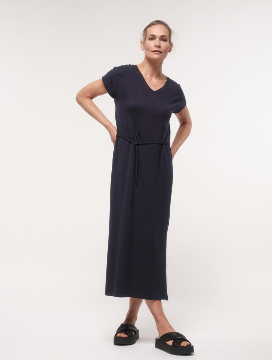 Kleider & Röcke Maxikleid Lanius Night Blue 1