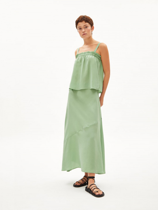 Kleider & Röcke Rock Magaali Armedangels Smith Green 5