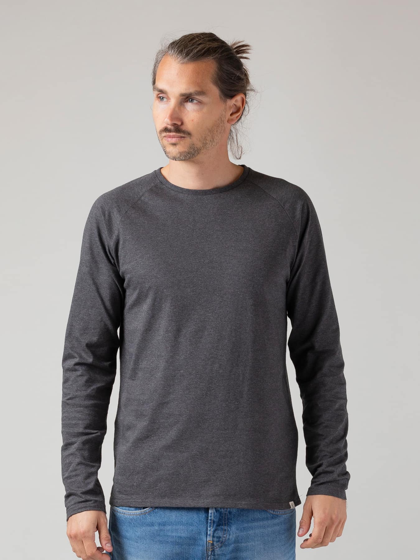 Longsleeve Men Basic Zrcl Onyx 02