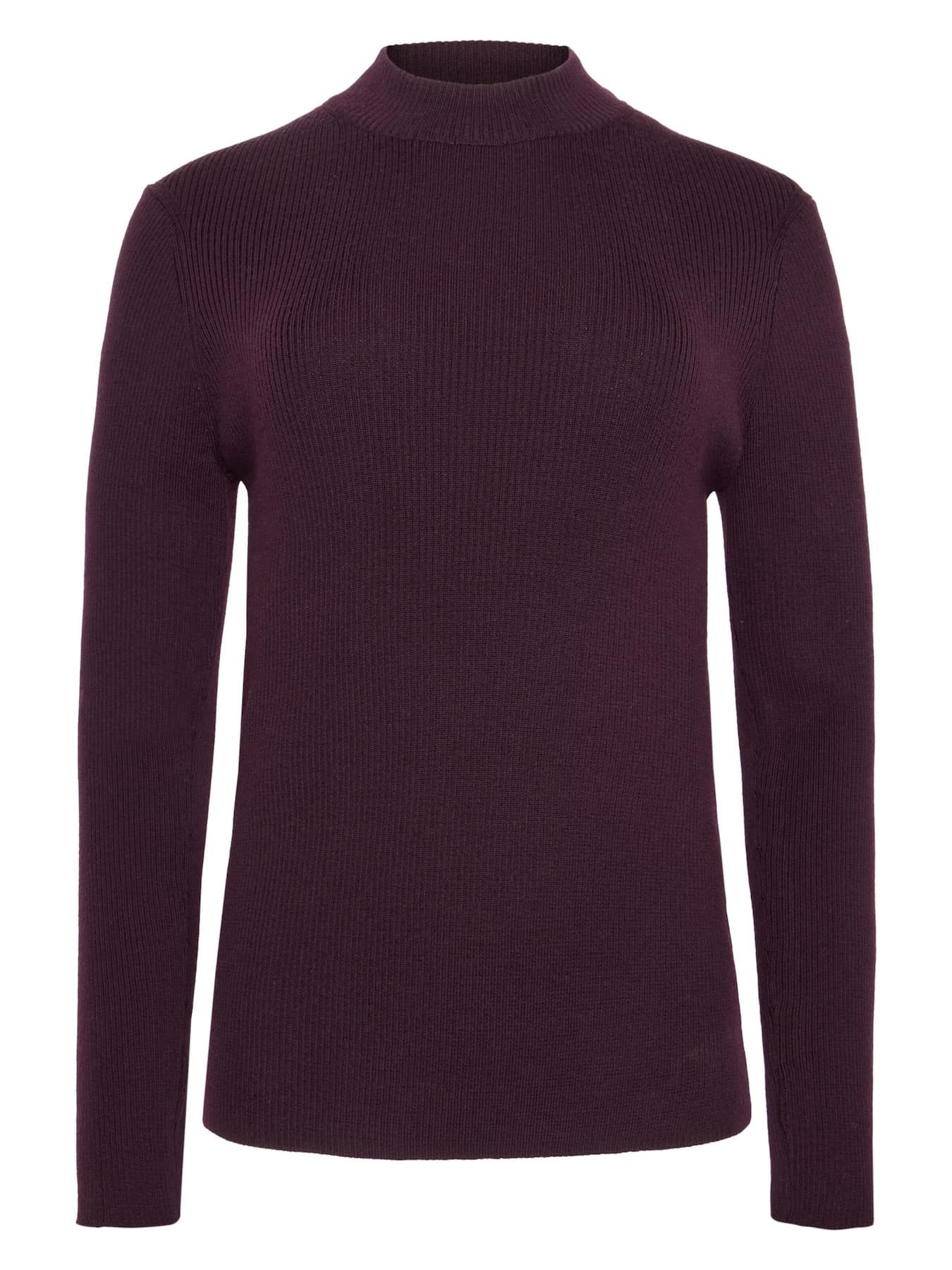Longsleeve Merino Rib Mock Neck Knowledge Cotton Apparel 01