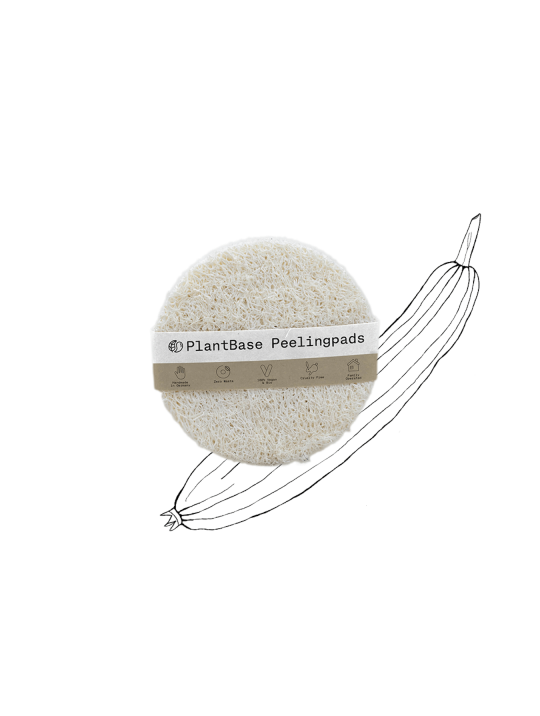Luffa Peelingpads Plantbase Naturkosmetik Vegan 3