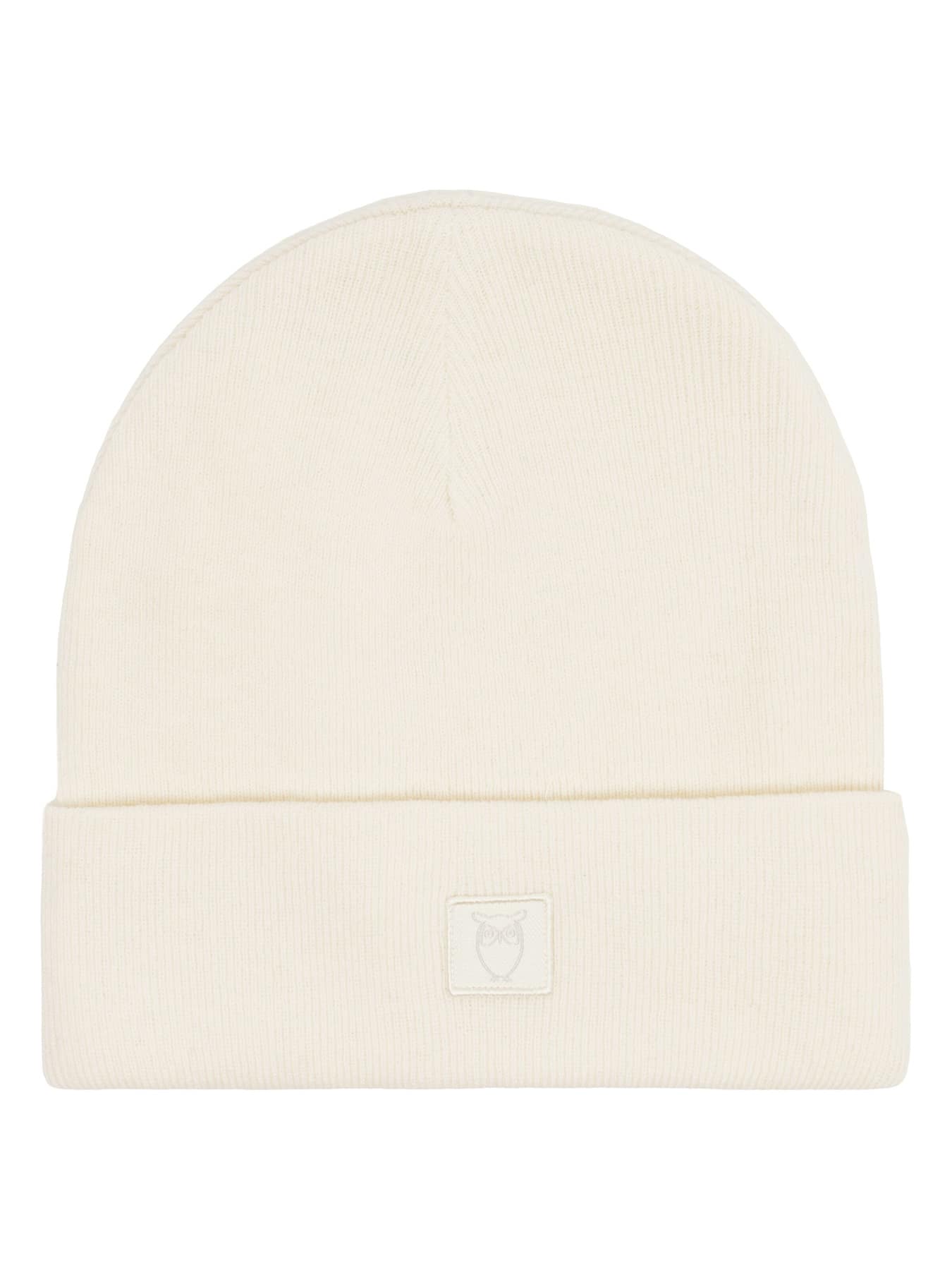 Mützen Mütze Lambswool Knowledge Cotton Apparel Egret 1