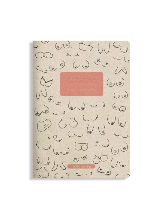 Notizbuch Matabooks Graspapier Tara Boobs 1
