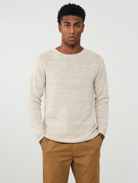 Pullover & Cardigans Pullover Ficus Recolution Taupe Grey 1